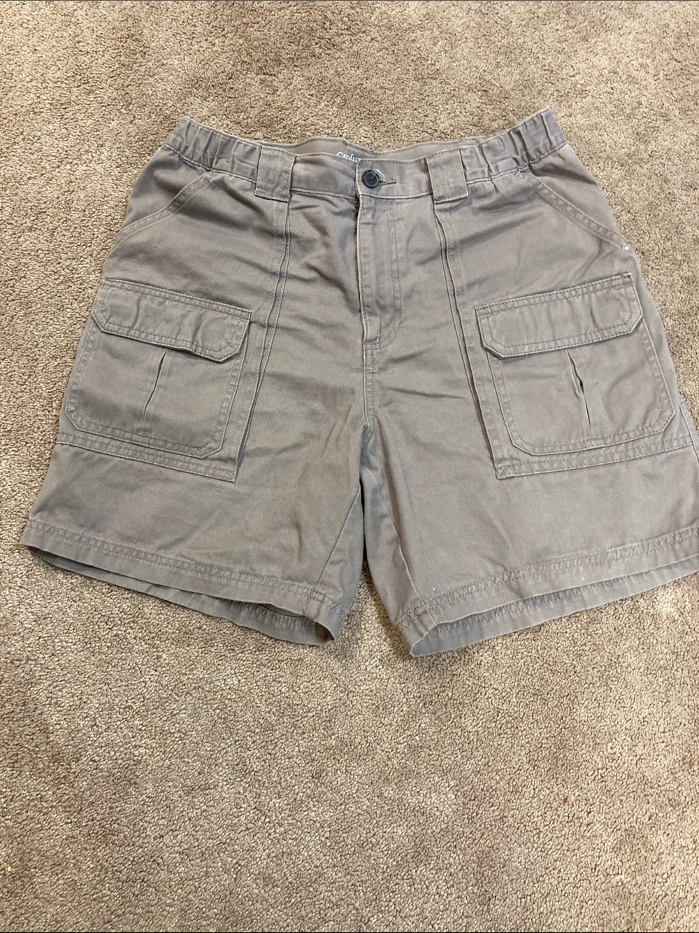 croft & barrow Men's Cargo Shorts in Taupe